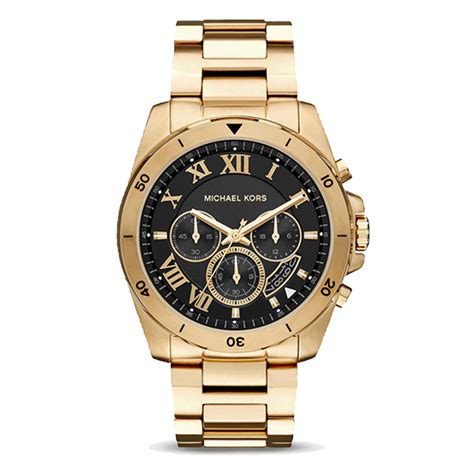 michael kors watch mens black and gold|michael kors camille gold watch.